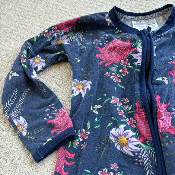 Bonds Wondersuit floral and butterfly pajama bundle - Picture 5 of 12